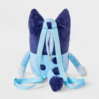 Kids' Bluey Plush Backpack - Blue