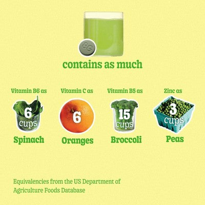 8Greens Effervescent Tablets Dietary Supplement - Lemon Lime - 10ct