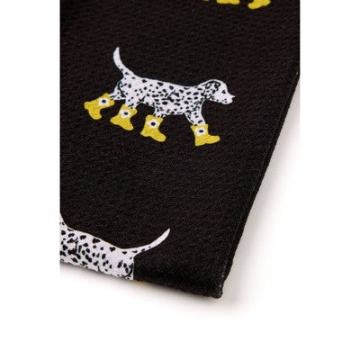 Geometry Kitchen Tea Towel Dalmation in Boots