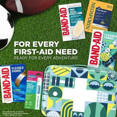 Band-Aid Brand Build Your Own First-Aid Kit Icon Bag