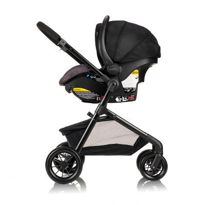 Evenflo Pivot Modular Travel System with LiteMax Infant Car Seat with Anti-Rebound Bar - Casual Gray (LOCAL PICKUP ONLY)