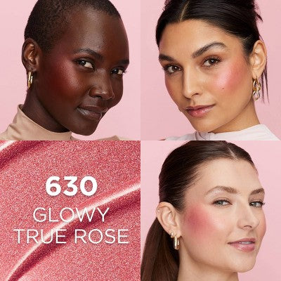 L'Oreal Paris True Match Lumi Le Liquid Blush for Cheeks - Glowy True Rose- 0.33 fl oz