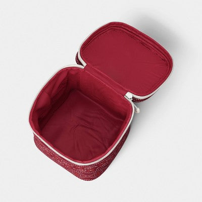 4 Cans/3.1 qt Soft Sided Personal Cooler Red Bandana - Sun Squad