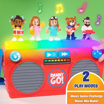Danny Go! Music Mix-Up Boombox Interactive Sound Toy for Preschool and Elementary School Kids Inspired by Danny Go! Show