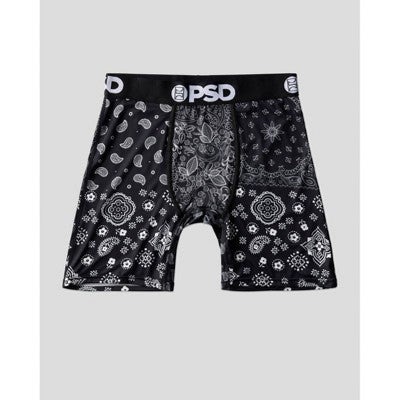PSD Men's Paisley Print Briefs - Neon M
