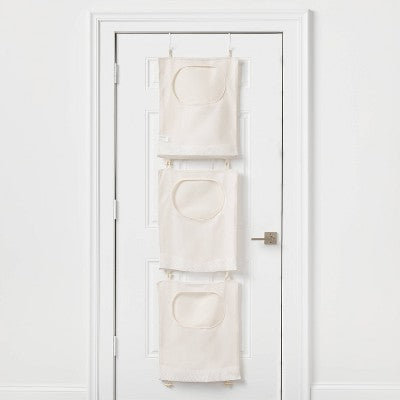 Over The Door Flexible Storage - 3pk - Brightroom