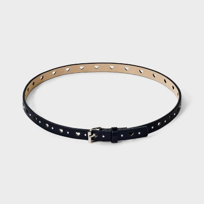Girls' 3pk Heart Belt Set - Cat & Jack M