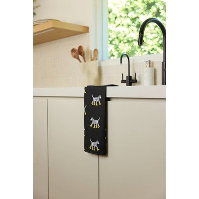 Geometry Kitchen Tea Towel Dalmation in Boots