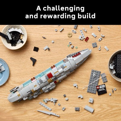 LEGO Star Wars Home One Starcruiser Buildable Spaceship Toy Model Kit 75405