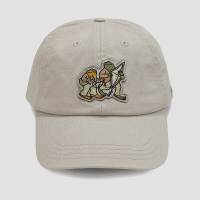 Men's Frog and Toad Baseball Hat - Beige