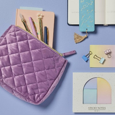 Quilted Pouch Purple Gifting - Spritz