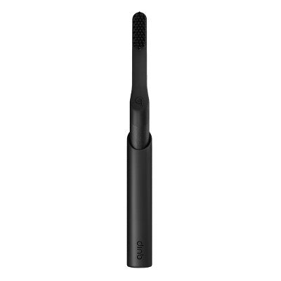 quip Sonic Electric Metal Toothbrush and Travel Case - Black