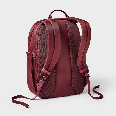 21L Lifestyle Backpack - All In Motion Maroon: Fits 15'' Laptop, Water Repellent