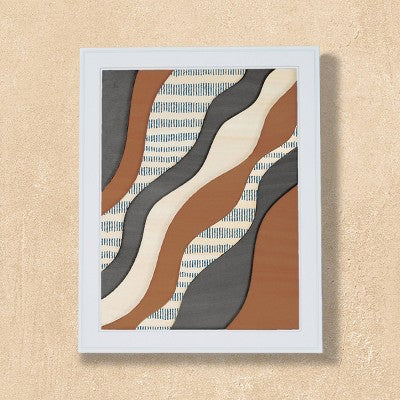Lifelines FlowCrafts - Layered wooden Wall Art