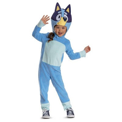 BBC Toddler Bluey Classic Costume Jumpsuits Blue 2T
