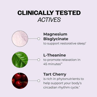 HUM Nutrition Magnesium Dream Team - Cherry - 5oz