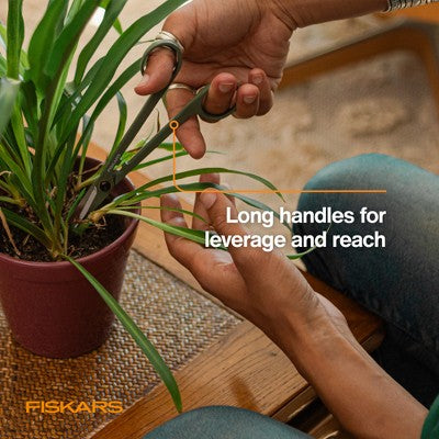 Fiskars 2.5" Long Reach Detailing Snip Garden Shears
