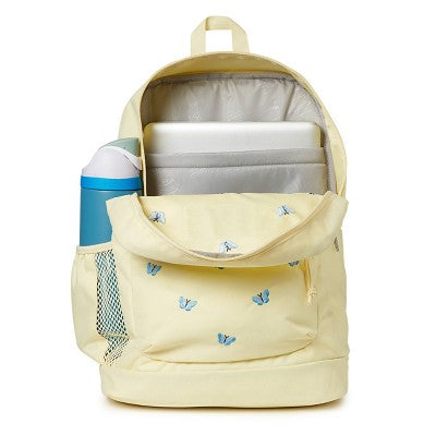 JanSport Cross Town Plus Remix 17" Fits 15" Laptop Backpack - Lemon Yellow