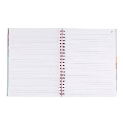 Inspired by Erin Condren 2025 Monthly Planner 11"x9" Pastel Colorblends: Spiral Bound, Adult Stationery, Tabs, 9x11 Paper