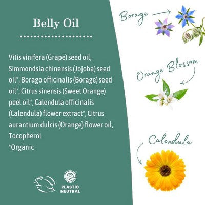 Earth Mama Belly Bundle Pregnancy Skincare Kit - 2ct