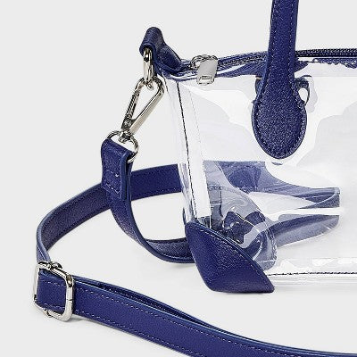 Game Day Clear Pouchette Crossbody Bag - Wild Fable Navy Blue