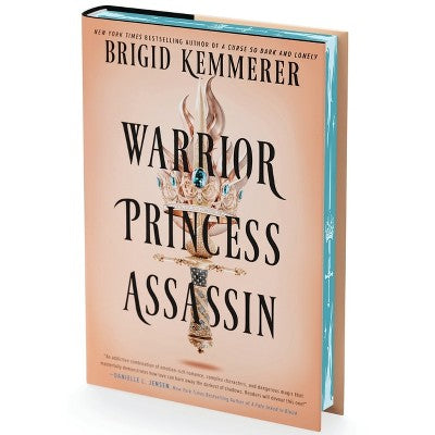 Warrior Princess Assassin (Deluxe Limited Edition) - (Braided Fate) by Brigid Kemmerer (Hardcover)