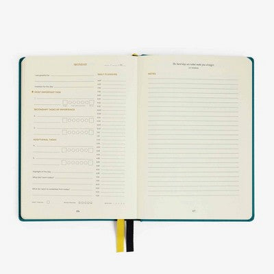 Intelligent Change The Productivity Undated Planner Teal