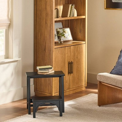 Arch Step Stool Black - Hearth & Hand with Magnolia (LOCAL PICKUP ONLY)