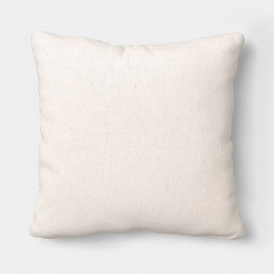 Square Woven Pillow Neutral - Threshold