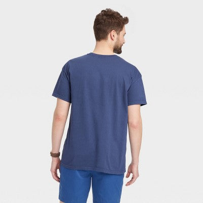 Men's Heavyweight T-Shirt Goodfellow & Co Seamless Blue XL