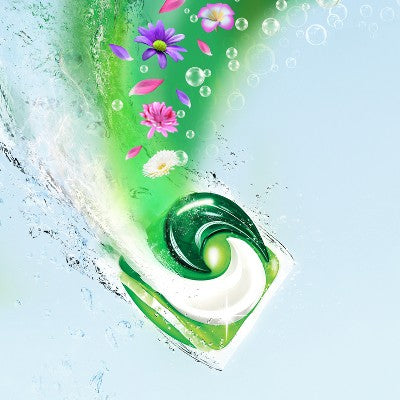 Gain Flings Odor Defense Laundy Detergent - Super Fresh Blast - 112ct