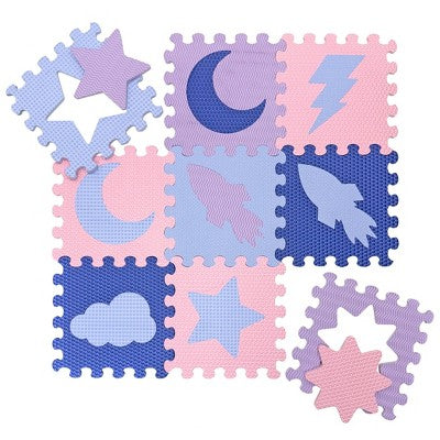 FunPlay 9pc Play Mat Pink
