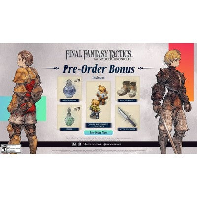 FINAL FANTASY TACTICS : The Ivalice Chronicles - Nintendo Switch