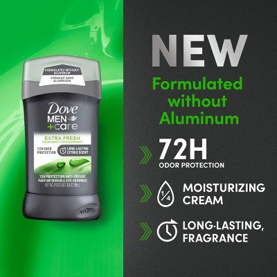 Dove Men+Care 72-Hour Stick Deodorant - Extra Fresh - 3oz