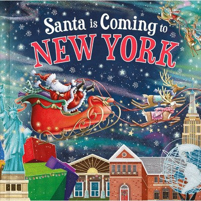Santa is Coming to New York - by Steve Smallman (Hardcover)