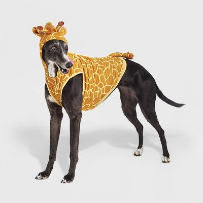 Halloween Giraffe Full Body Hoodie Dog Costume - Hyde & EEK! Boutique M