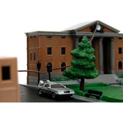 Jada Back to the Future Clock Tower Nanoscene Vehicle Playset