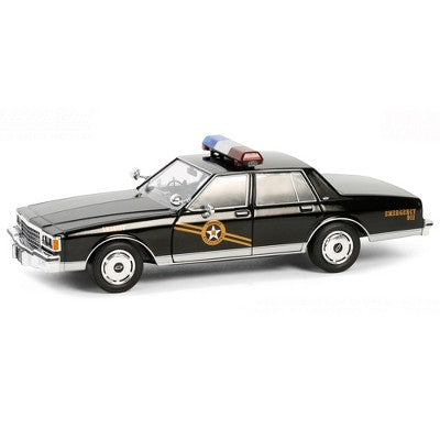 1981 Chevrolet Caprice "Navajo County, AZ Sheriff" Black "Thelma & Louise" (1991) Movie 1/24 Die Cast Model Car by Greenlight