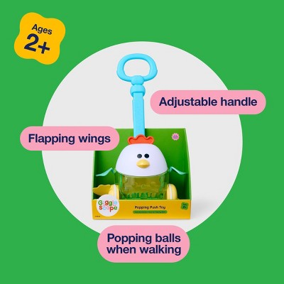 Push & Walk Popping Chick - Gigglescape