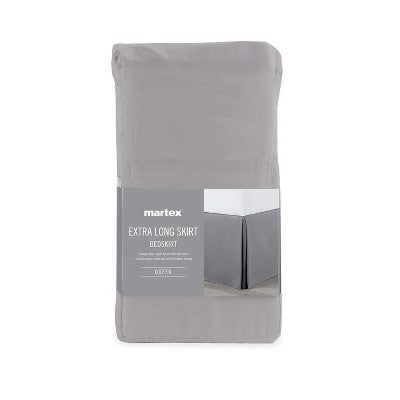 Martex Inverted Pleat Navy Queen Bed Skirt