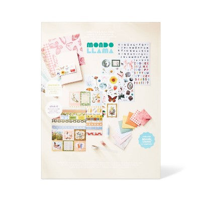 Junk Journal Craft Kit Gift - Mondo Llama