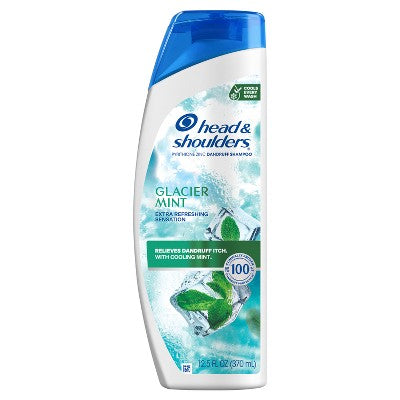 Head & Shoulders Glacier Mint Hair Shampoo - 12.5oz