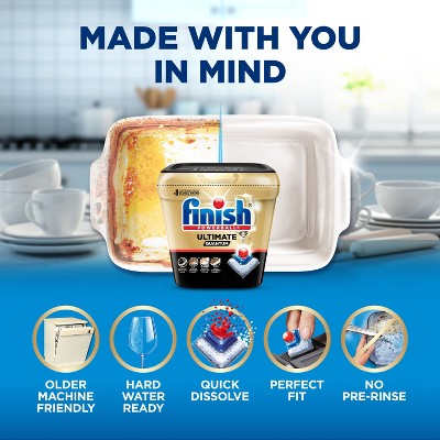 Finish Fresh Ultimate Quantum Dishwasher Detergent Tablets - 57ct