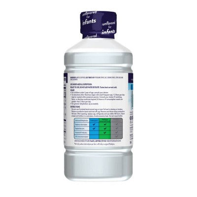 Pedialyte Electrolyte Solution Hydration Drink - Unflavored - 33.8 fl oz