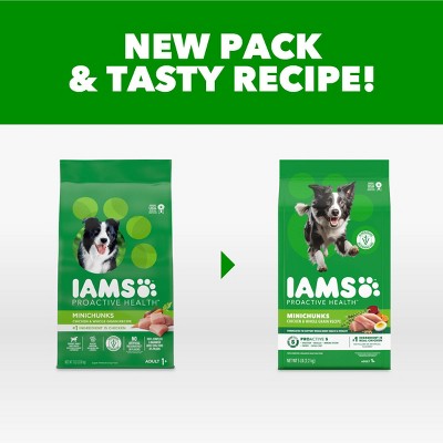 IAMS Proactive Health Minichunks Chicken and Whole Grains Recipe Adult Dry Dog Food - 5lbs