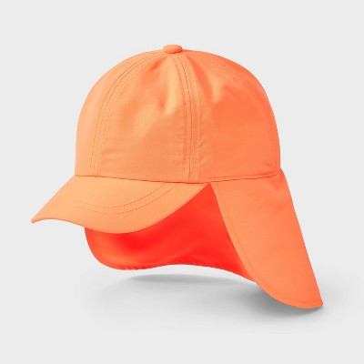 Toddler Girls' Solid Swim Hat - Cat & Jack Orange 2T-5T