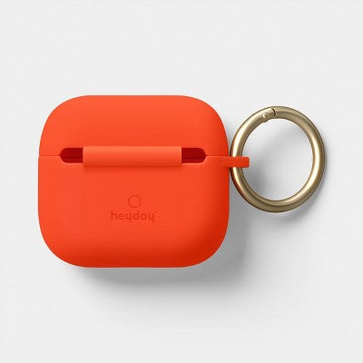 AirPods (3rd Generation) Silicone Case with Clip - heyday Poppy Orange
