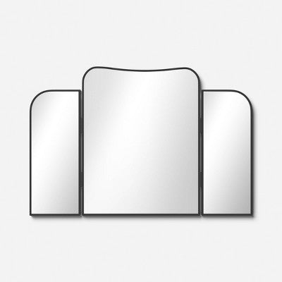 30"x20" Table Top Tri Fold Mirror - Room Essentials (LOCAL PICKUP ONLY)