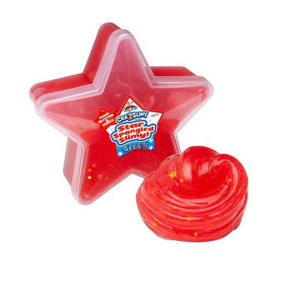 Cra-Z-Slimy Americana Star Spangled Slimy Container - Red