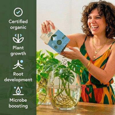 WE THE WILD Hydro Pellet Organic Plant Food For Propagation & Watergrown Houseplants
